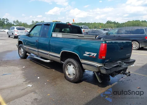1998 Chevrolet K1500 Fleetside из США, поврежденный, VIN 2GCEK19R5W1261452